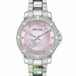 Đồng hồ Bulova Crystal Heart Pink 96L237