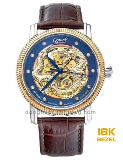 Đồng hồ Ogival OG358-18.65AG42SR-GL