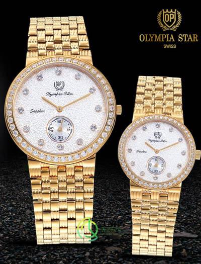 Đồng hồ đôi Olympia Star OPA55958DK-T